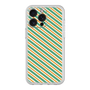 Premium Panel［ Small Stripe - Green × Orange ］