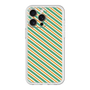 Premium Panel［ Small Stripe - Green × Orange ］