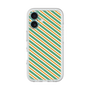 Premium Panel［ Small Stripe - Green × Orange ］