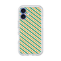 Premium Panel［ Small Stripe - Green × Orange ］