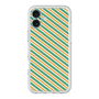 Premium Panel［ Small Stripe - Green × Orange ］