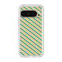 Premium Panel［ Small Stripe - Green × Orange ］