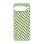 Premium Panel［ Small Stripe - Green × Orange ］