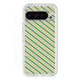 Premium Panel［ Small Stripe - Green × Orange ］
