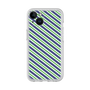 Premium Panel［ Small Stripe - Navy × Green ］