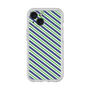 Premium Panel［ Small Stripe - Navy × Green ］