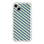 Premium Panel［ Small Stripe - Navy × Green ］