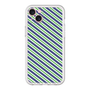 Premium Panel［ Small Stripe - Navy × Green ］