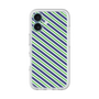 Premium Panel［ Small Stripe - Navy × Green ］