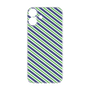Premium Panel［ Small Stripe - Navy × Green ］
