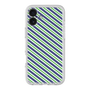Premium Panel［ Small Stripe - Navy × Green ］