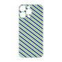 Premium Panel［ Small Stripe - Navy × Green ］