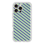 Premium Panel［ Small Stripe - Navy × Green ］