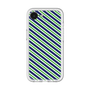 Premium Panel［ Small Stripe - Navy × Green ］