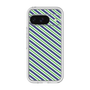 Premium Panel［ Small Stripe - Navy × Green ］