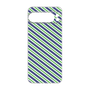 Premium Panel［ Small Stripe - Navy × Green ］