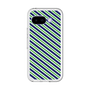 Premium Panel［ Small Stripe - Navy × Green ］