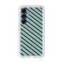 Premium Panel［ Small Stripe - Navy × Green ］