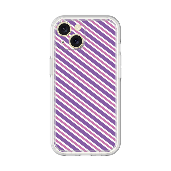 Premium Panel［ Small Stripe - Purple × Pink ］