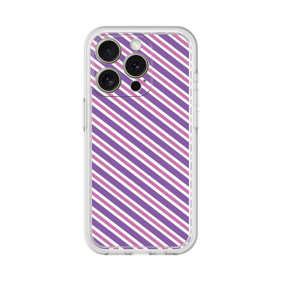 Premium Panel［ Small Stripe - Purple × Pink ］