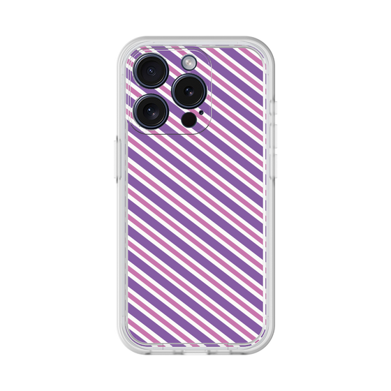 Premium Panel［ Small Stripe - Purple × Pink ］