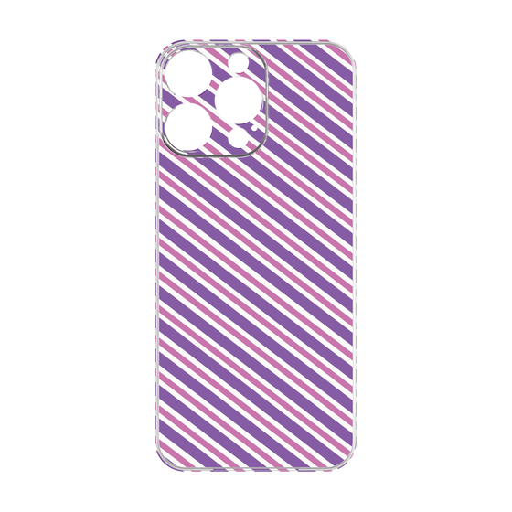 Premium Panel［ Small Stripe - Purple × Pink ］