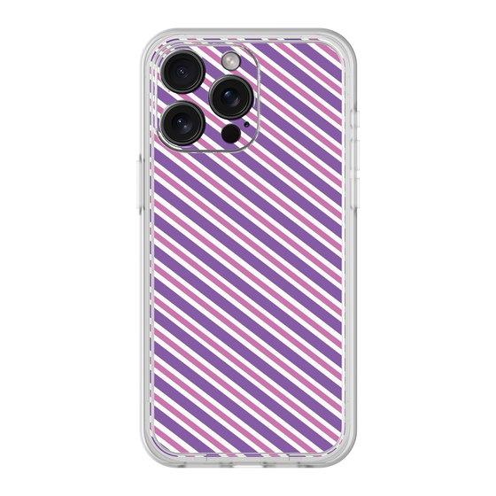 Premium Panel［ Small Stripe - Purple × Pink ］