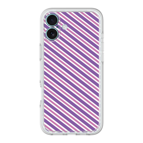 Premium Panel［ Small Stripe - Purple × Pink ］