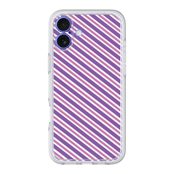 Premium Panel［ Small Stripe - Purple × Pink ］