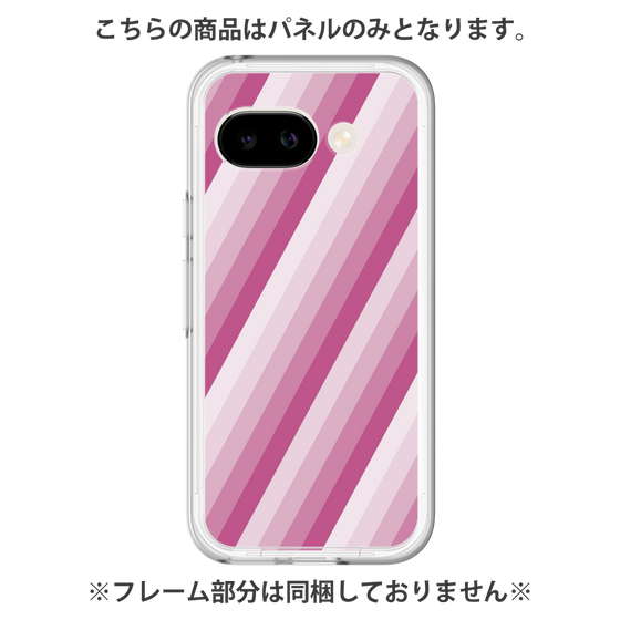 Premium Panel［ Middle Stripe - Pink ］