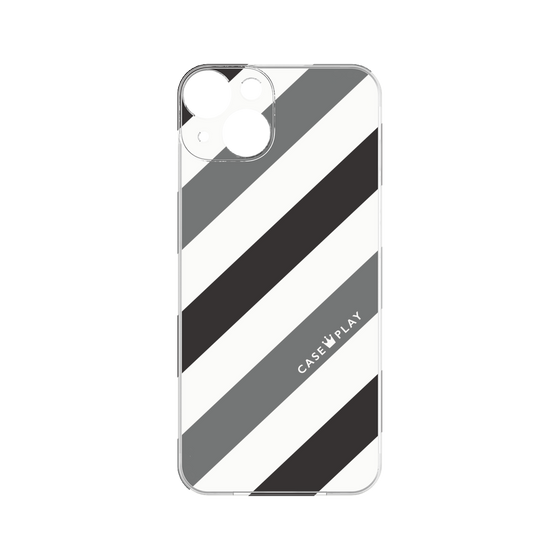 Premium Panel［ Big Stripe - Black × Gray ］