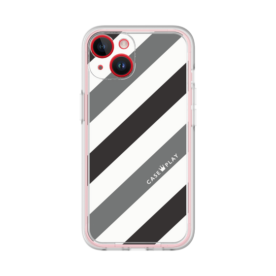 Premium Panel［ Big Stripe - Black × Gray ］