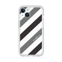 Premium Panel［ Big Stripe - Black × Gray ］