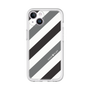 Premium Panel［ Big Stripe - Black × Gray ］