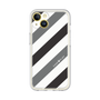Premium Panel［ Big Stripe - Black × Gray ］