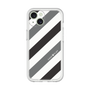 Premium Panel［ Big Stripe - Black × Gray ］