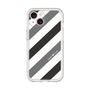 Premium Panel［ Big Stripe - Black × Gray ］