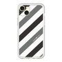Premium Panel［ Big Stripe - Black × Gray ］