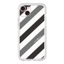 Premium Panel［ Big Stripe - Black × Gray ］