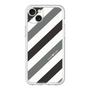 Premium Panel［ Big Stripe - Black × Gray ］