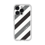 Premium Panel［ Big Stripe - Black × Gray ］