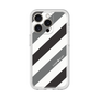 Premium Panel［ Big Stripe - Black × Gray ］