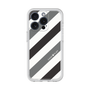 Premium Panel［ Big Stripe - Black × Gray ］