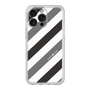 Premium Panel［ Big Stripe - Black × Gray ］