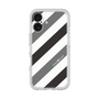 Premium Panel［ Big Stripe - Black × Gray ］