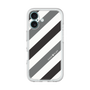 Premium Panel［ Big Stripe - Black × Gray ］