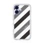 Premium Panel［ Big Stripe - Black × Gray ］