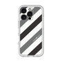 Premium Panel［ Big Stripe - Black × Gray ］