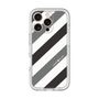 Premium Panel［ Big Stripe - Black × Gray ］