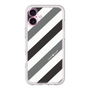 Premium Panel［ Big Stripe - Black × Gray ］